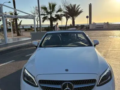 Gebraucht Mercedes C300 AMG line 258 PS (189 kW) 2020 Weiß Cabrio