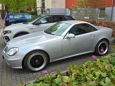 Gebraucht Mercedes SLK200 163 PS (119 kW) 2003 Silber Cabrio