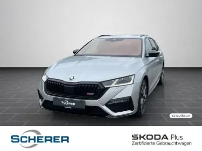 Gebraucht Skoda Octavia RS 245 PS (180 kW) 2024 Brillantsilber metallic (metallic) Limousine