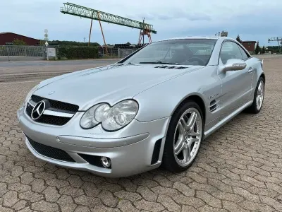 Gebraucht Mercedes SL55 AMG AMG 500 PS (367 kW) 2003 Silber Cabrio