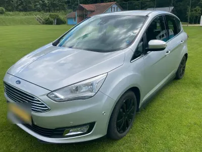 Gebraucht Ford C-MAX Titanium 150 PS (110 kW) 2018 Silber Van / Kleinbus