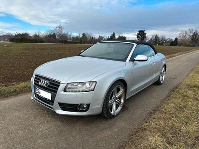 Gebraucht Audi A5 Cabriolet S-Line 190 PS (139 kW) 2011 Silber Cabrio