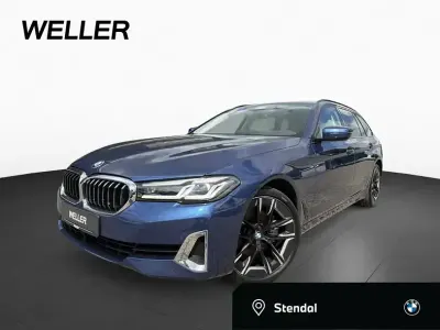Gebraucht BMW 520 Luxury Line 190 PS (139 kW) 2022 Phytonicblau (blau) Kombi
