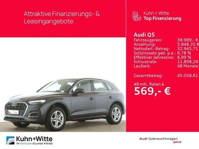 Gebraucht Audi Q5 Ambiente 299 PS (219 kW) 2023 Manhattangrau metallic SUV