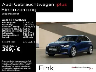 Gebraucht Audi A3 Advanced 150 PS (110 kW) 2025 Navarrablau metallic Limousine