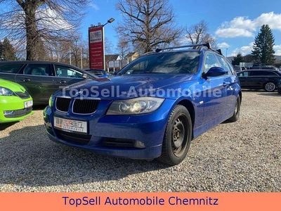 Gebraucht BMW 320 163 PS (119 kW) 2007 Blau Kombi