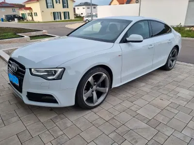 Używany Audi A5 Sportback Sport 218 KM (160 kW) 2016 Biały Hatchback
