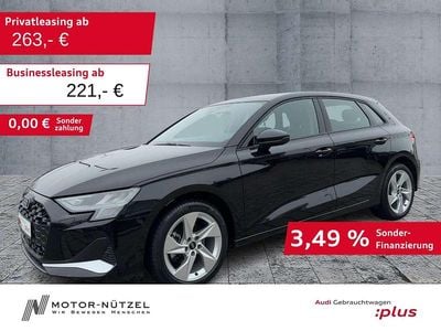 Gebraucht Audi A3 Advanced 150 PS (110 kW) 2025 Schwarz Limousine