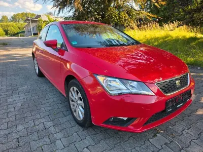 Gebraucht Seat Leon SC Style 105 PS (77 kW) 2015 Rot Kleinwagen