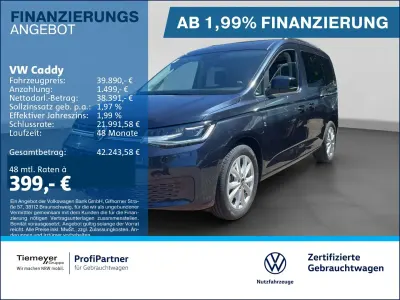 Gebraucht VW Caddy Goal 150 PS (110 kW) 2025 Blau Van / Kleinbus