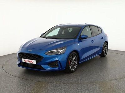 Gebraucht Ford Focus ST-Line 125 PS (91 kW) 2021 Blau Limousine