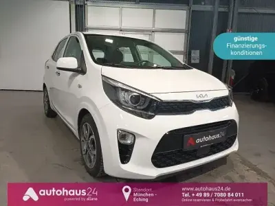 Gebraucht Kia Picanto Spirit 84 PS (61 kW) 2022 Weiß Kleinwagen