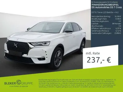 Brugt DS Automobiles DS7 Crossback Bastille Plus 225 HK (165 kW) 2022 Hvid SUV