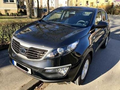 Brugt Kia Sportage Attract 116 HK (85 kW) 2011 Sort SUV