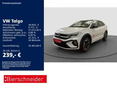 Brugt VW Taigo R-line 116 HK (85 kW) 2025 Hvid SUV