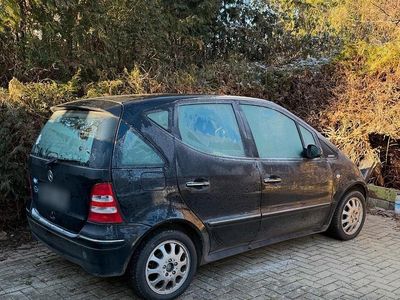 Gebraucht Mercedes A140 2001 Schwarz Kleinwagen