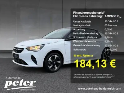 Begagnad Opel Corsa-e Edition 100 kW (136 HK) 2022 Vit Halvkombi