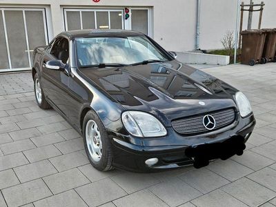 Gebraucht Mercedes SLK200 163 PS (119 kW) 2001 Schwarz Cabrio