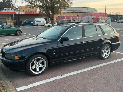 Usata BMW 520 170 CV (125 kW) 2001 Nero Station wagon