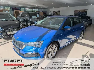 Używany Skoda Scala Ambition 116 KM (85 kW) 2020 Niebieski Hatchback