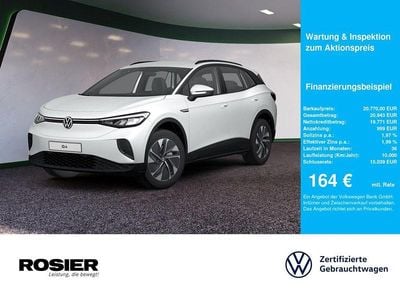 Begagnad VW ID.4 Pure 125 kW (170 HK) 2022 Vit SUV