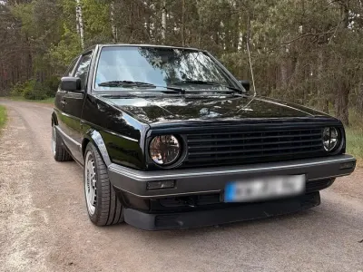 Gebraucht VW Golf II 90 PS (66 kW) 1991 Schwarz Kleinwagen