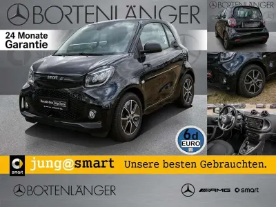 Gebraucht Smart ForTwo Coupé Exclusive 60 kW (82 PS) 2024 Schwarz Kleinwagen