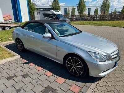 Usata Mercedes E350 Elegance 292 CV (214 kW) 2010 Argento Cabrio