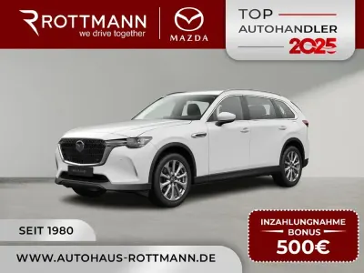 Nouă Mazda CX-80 Exclusive-Line 254 CP (186 kW) 2026 Alb SUV