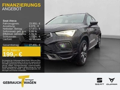 Schwarz Gebraucht 2021 Seat Ateca Beats SUV | 23.950 € (Fairer Preis)