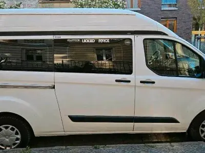 Brugt Ford Transit Custom 125 HK (91 kW) 2015 Hvid Sedan