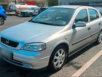 Usata Opel Astra 84 CV (61 kW) 2002 Argento Berlina