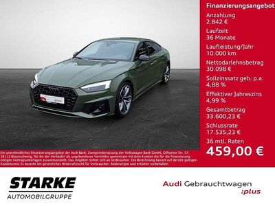 Gebraucht Audi A5 Sportback Business 163 PS (119 kW) 2022 Distriktgrün metallic Kleinwagen