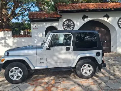 Gebraucht Jeep Wrangler Sahara 177 PS (130 kW) 2005 Silber SUV