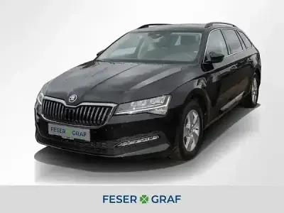 Gebraucht Skoda Superb Ambition 150 PS (110 kW) 2024 Schwarz Kombi