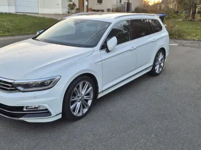 Brugt VW Passat R-line 190 HK (139 kW) 2015 Hvid Stationcar