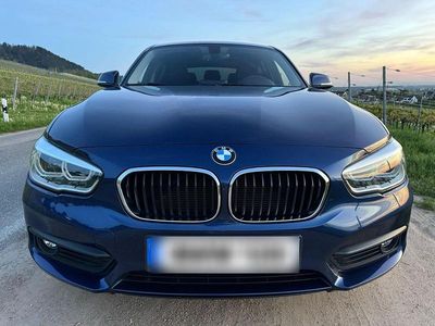 Usata BMW 120 Advantage 190 CV (139 kW) 2016 Blu Utilitaria