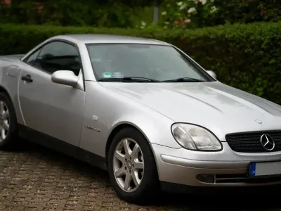 Używany Mercedes SLK230 193 KM (141 kW) 1998 Srebrny Kabriolet