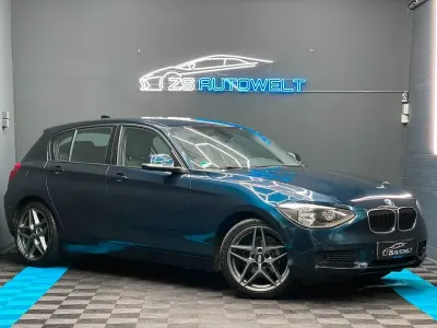 Gebraucht BMW 116 Sport Line 136 PS (100 kW) 2013 Blau Kleinwagen