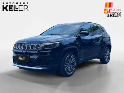 Gebraucht Jeep Compass 80th Anniversary 150 PS (110 kW) 2021 Carbon black metallic clear coat SUV