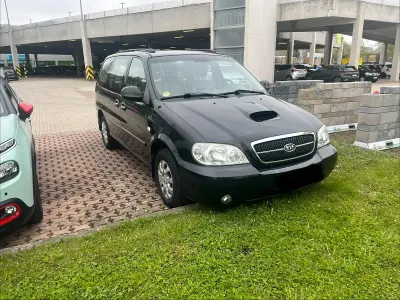 Brugt Kia Carnival 144 HK (105 kW) 2006 Sort MPV