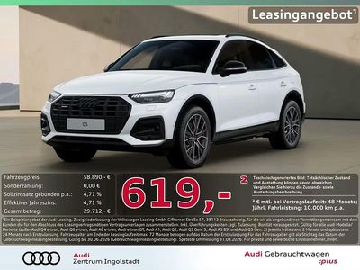 Gebraucht Audi Q5 Sportback Advanced 299 PS (219 kW) 2025 Gletscherweiß metallic SUV
