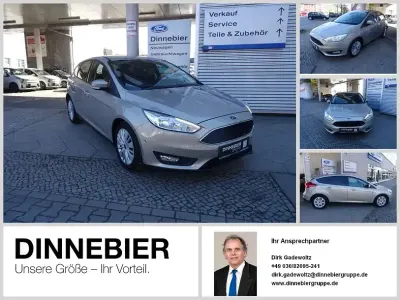 Gebraucht Ford Focus Business Edition 101 PS (74 kW) 2018 Titan grau met Limousine