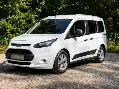 Gebraucht Ford Transit Connect 101 PS (74 kW) 2017 Weiß Van / Kleinbus