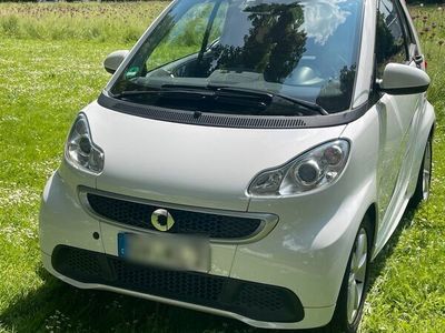 gebraucht Smart ForTwo Cabrio 451 Weiss/Rot