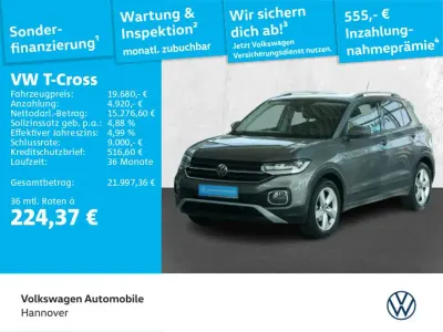 Używany VW T-Cross Style 110 KM (80 kW) 2021 Zielony SUV