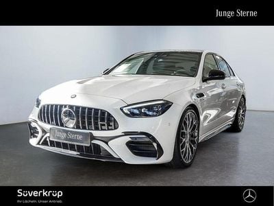 Gebraucht Mercedes C63 AMG AMG 476 PS (350 kW) 2024 Weiß manufaktur lack manufaktur opalithw Limousine