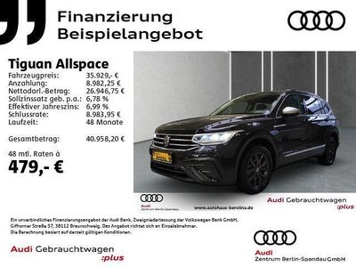 Gebraucht VW Tiguan Allspace Move 190 PS (139 kW) 2024 Schwarz SUV