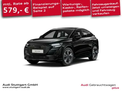 Gebraucht Audi Q4 e-tron S-Line 219 kW (299 PS) 2023 Mythosschwarz metallic SUV
