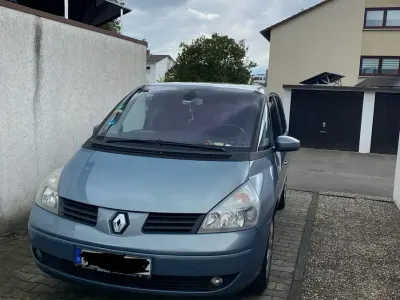 Gebraucht Renault Espace 120 PS (88 kW) 2005 Blau Van / Kleinbus